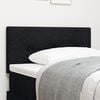 vidaXL Κεφαλάρι με κεφαλάρι Μαύρο 80 cm ύφασμα