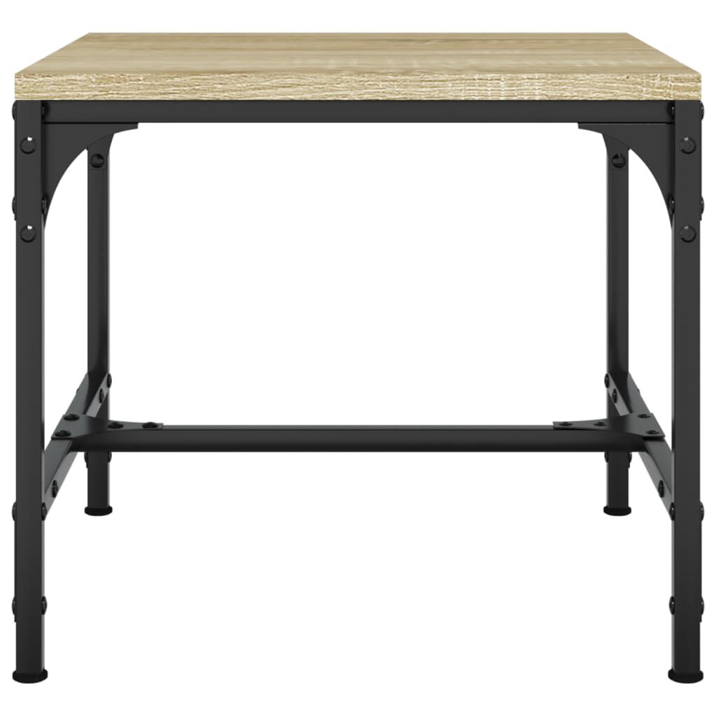 vidaXL Τραπεζάκι Σαλονιού Sonoma Δρυς 50x50x35 εκ. Επεξεργασμένο Ξύλο