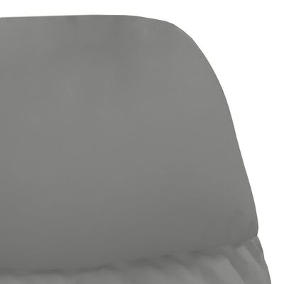 vidaXL Πολυθρόνα Relax Γκρι από Συνθετικό Δέρμα