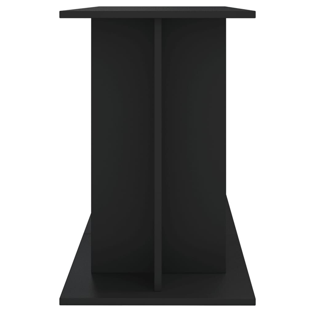 vidaXL Βάση Ενυδρείου Μαύρη 120 x 40 x 60 εκ. από Επεξεργασμένο Ξύλο