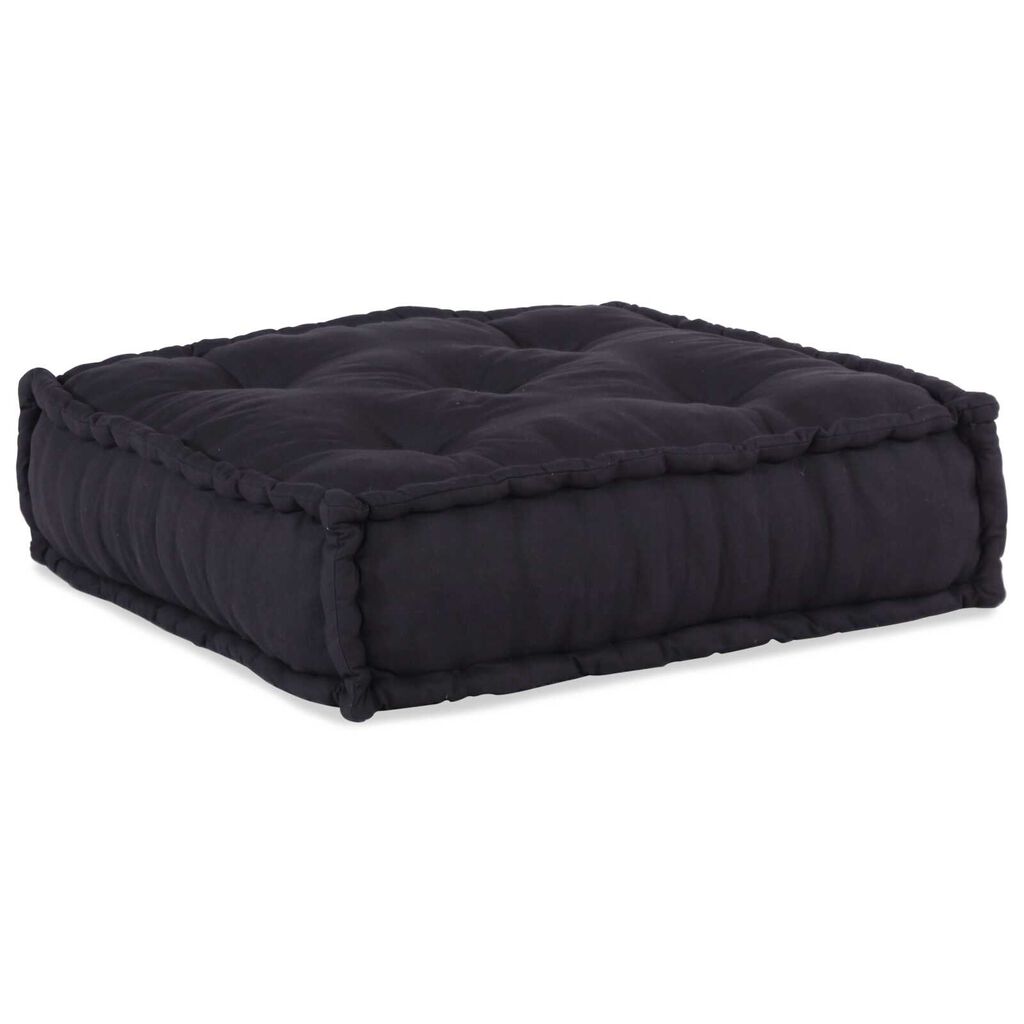 vidaXL Modular Pouffes - Σετ 2 σε Υφασμάτινη Ανθρακί
