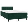 vidaXL &Kappa;&rho;&epsilon;&beta;ά&tau;&iota; Boxspring &mu;&epsilon; &Sigma;&tau;&rho;ώ&mu;&alpha; &Sigma;&kappa;&omicron;ύ&rho;&omicron; &Pi;&rho;ά&sigma;&iota;&nu;&omicron; 120x200&epsilon;&kappa;. &Beta;&epsilon;&lambda;&omicron;ύ&delta;&iota;&nu;&omicron;