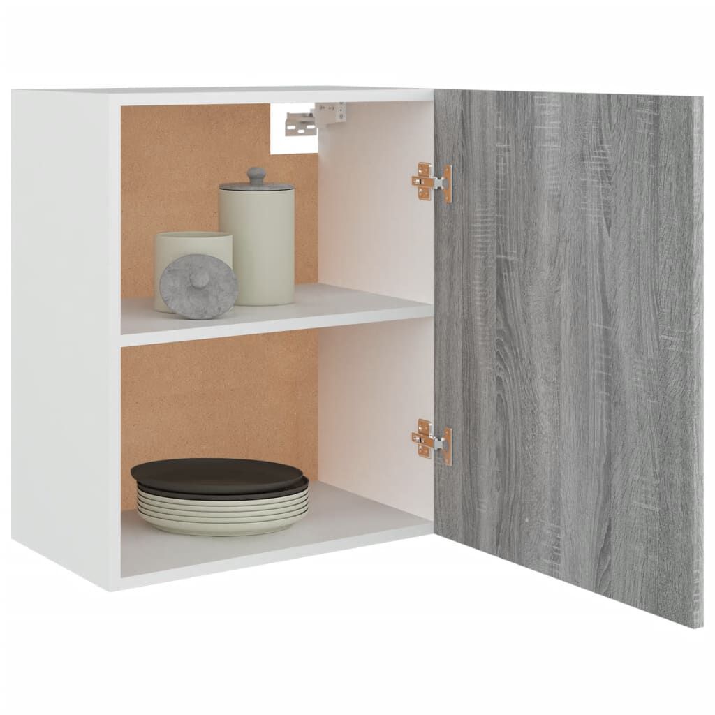 vidaXL Ντουλάπι Κρεμαστό Lyon Γκρι Sonoma 50x31x60εκ.