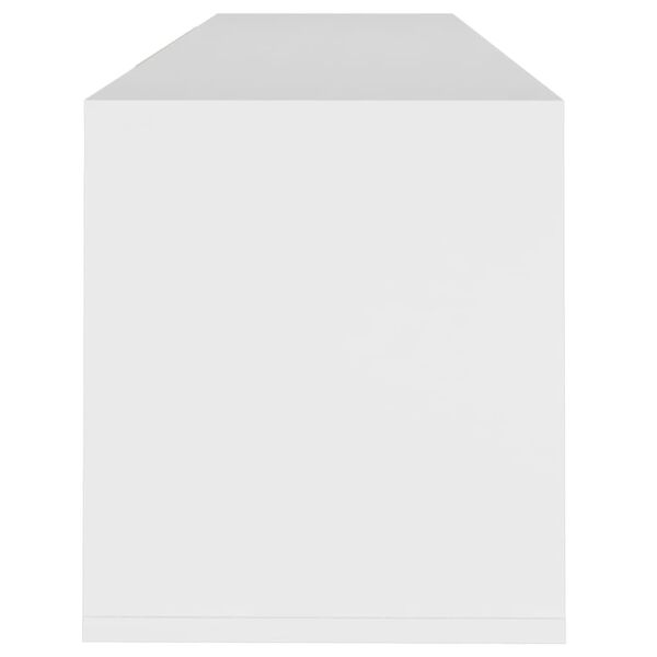 vidaXL Έπιπλο Τηλεόρασης Λευκό 120x30x40,5 εκ. από Επεξεργασμένο Ξύλο