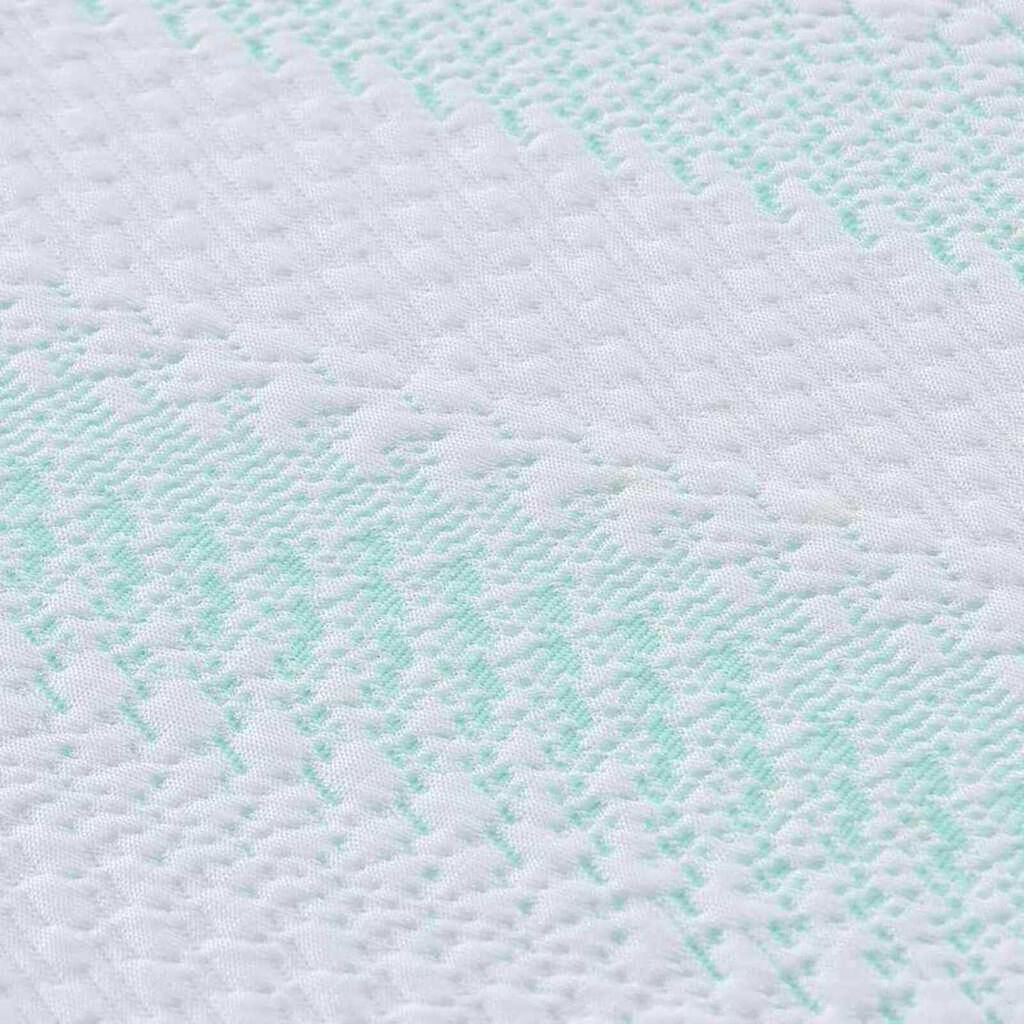 vidaXL Στρώματα Λευκό και Πράσινο 70 x 200 cm