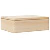 vidaXL &Xi;ύ&lambda;&iota;&nu;&omicron; &kappa;&omicron;&upsilon;&tau;ί &mu;&epsilon; &kappa;&alpha;&pi;ά&kappa;&iota; 40x30x13 cm &alpha;&pi;ό &mu;&alpha;&sigma;ί&phi; &xi;ύ&lambda;&omicron; &pi;&epsilon;ύ&kappa;&omicron;