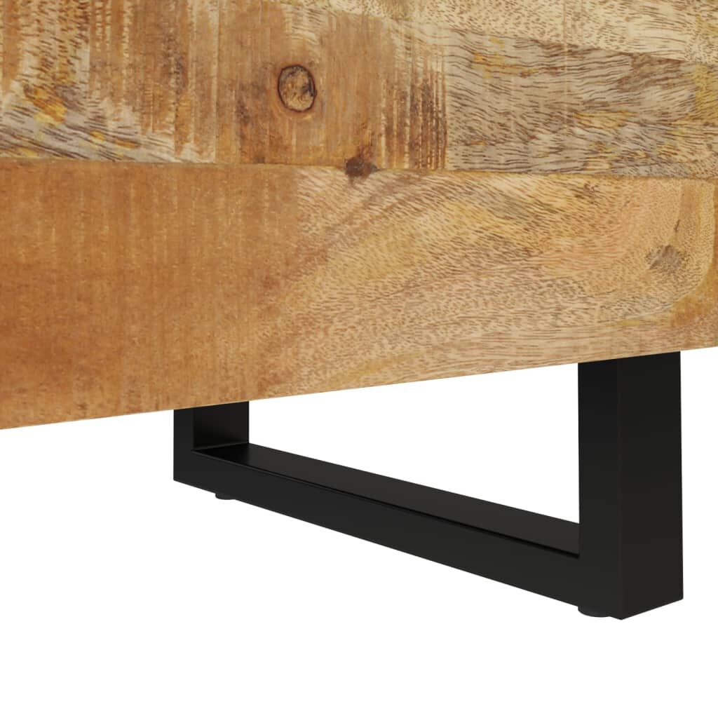 vidaXL Κομοδίνο 40 x 33 x 46 εκ. από Μασίφ Ξύλο Μάνγκο