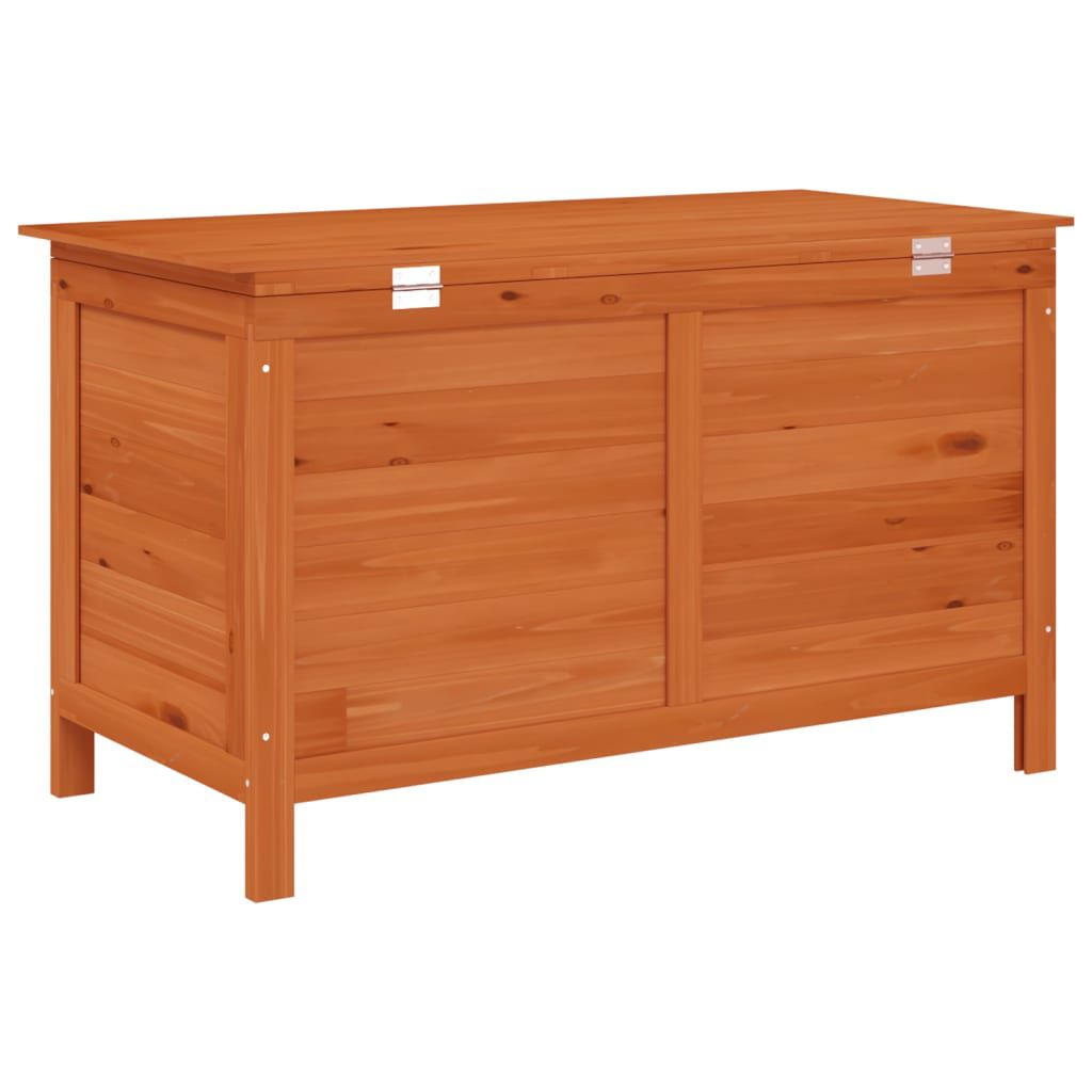 vidaXL Μπαούλο Αποθήκευσης Κήπου 99x49,5x58,5 εκ. Μασίφ Ξύλο Ελάτης