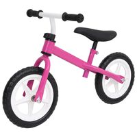 vidaXL Ποδήλατο Ισορροπίας με Τροχούς 9,5 ιντσών Ροζ