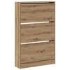vidaXL &Nu;&tau;&omicron;&upsilon;&lambda;ά&pi;&alpha; &Pi;&alpha;&pi;&omicron;&upsilon;&tau;&sigma;&iota;ώ&nu; 80 x 21 x 125,5 cm &Epsilon;&pi;&epsilon;&xi;&epsilon;&rho;&gamma;&alpha;&sigma;&mu;έ&nu;&omicron; &xi;ύ&lambda;&omicron;