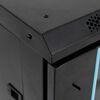 vidaXL Καμπίνα Δικτύου 22U 19" IP20 Μαύρη 60x60x120 εκ.