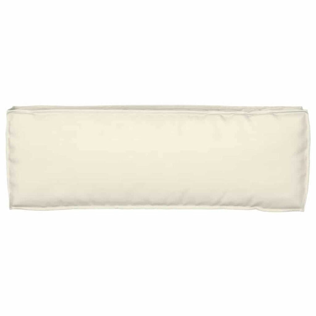 vidaXL Σετ Μαξιλαριών Πάγου 2 pcs Κρεμ 120 x 40 x 8 εκ Ύφασμα Oxford