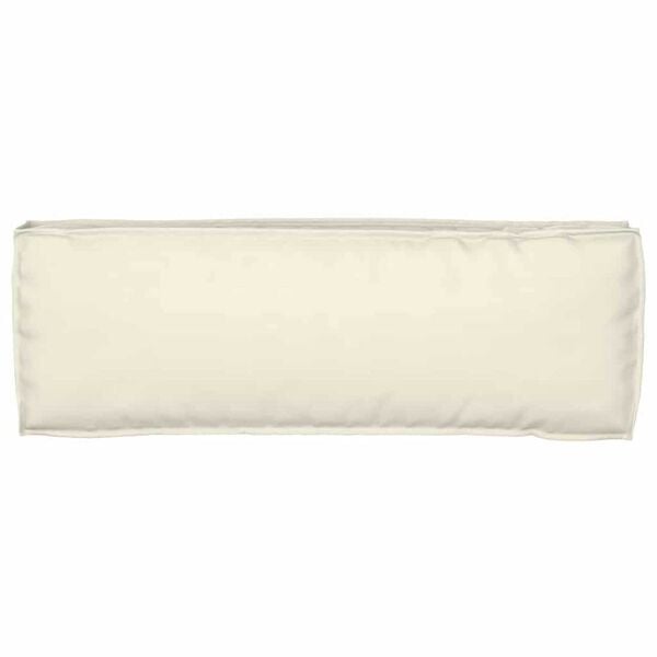 vidaXL Σετ Μαξιλαριών Πάγου 2 pcs Κρεμ 120 x 40 x 8 εκ Ύφασμα Oxford