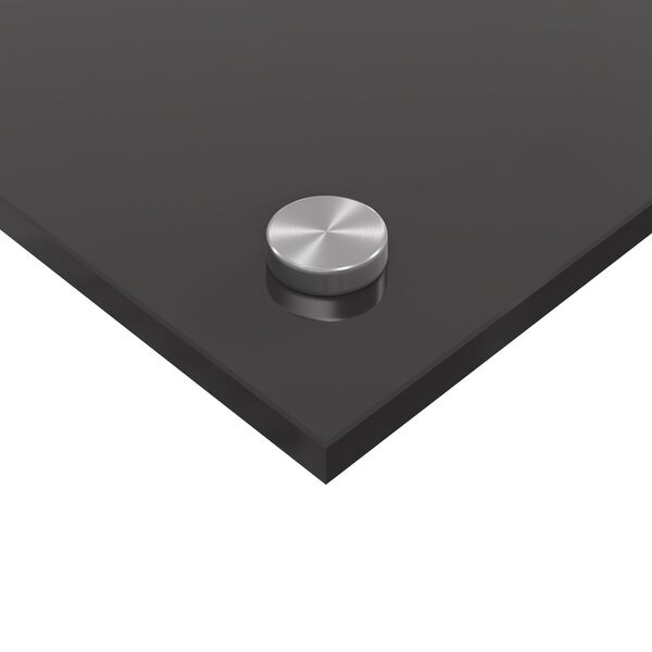 vidaXL Πλακάκι Κουζίνας Σκούρο γκρι 110x60x0,6 εκ. Σκληρυμένο Γυαλί