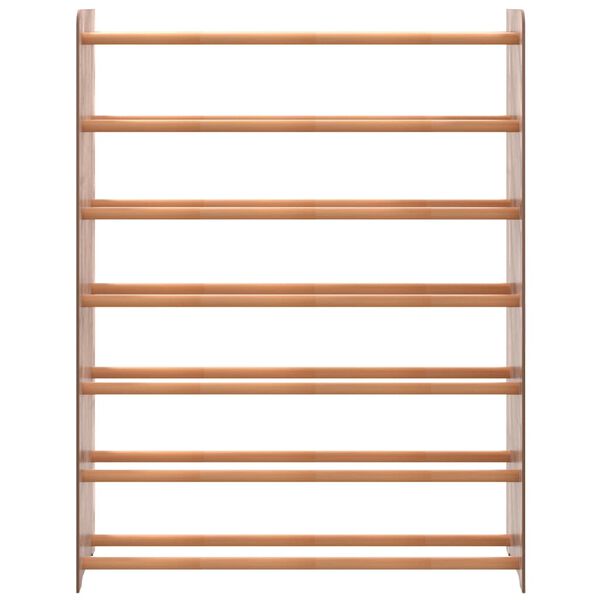 vidaXL Παπουτσοθήκη Καφέ 90 x 24 x 117 εκ. από Επεξεργασμένο Ξύλο