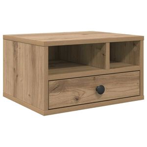 vidaXL Σταντ Εκτυπωτή Artisan Oak 40 x 32 x 24 εκ Επεξεργασμένο ξύλο