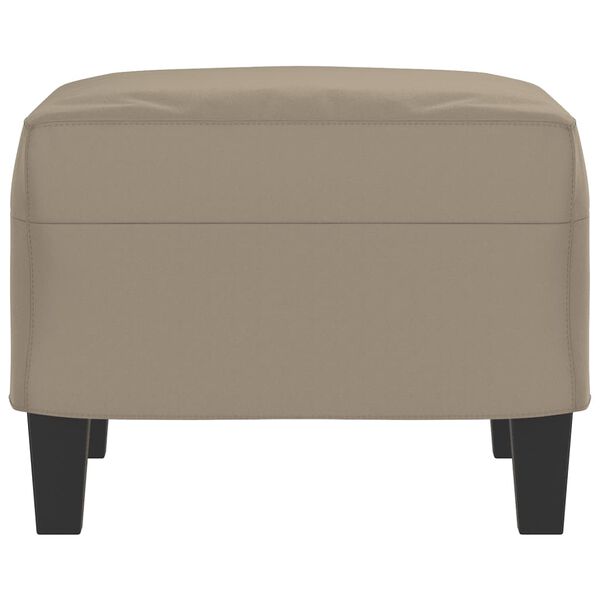 vidaXL Υποπόδιο Taupe 60 x 50 x 41 εκ. από Ύφασμα Μικροϊνών