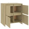 vidaXL Μπουφές Sonoma Δρυς 70x41x75 εκ. από Επεξεργασμένο Ξύλο