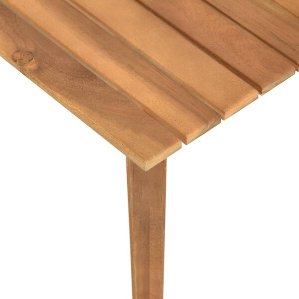 vidaXL Τραπεζάκι Σαλονιού Κήπου 60 x 60 x 36 εκ. Μασίφ Ξύλο Ακακίας