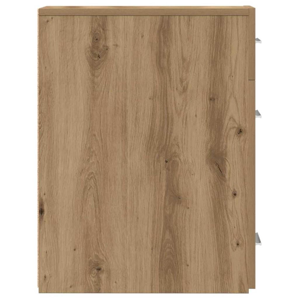 vidaXL Ντουλάπι Φαρμακείου Ξύλινο 20x45,5x60 εκ.