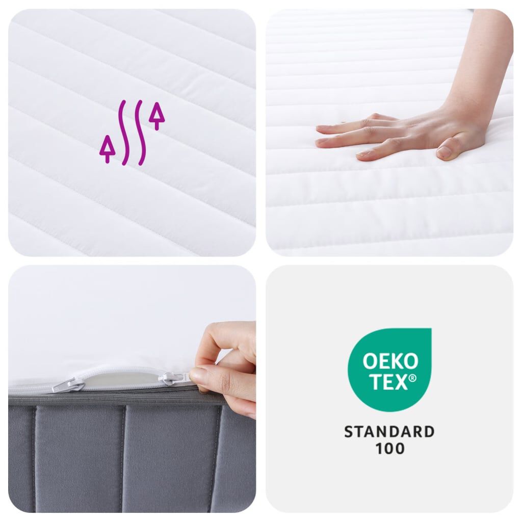 vidaXL Στρώμα Αφρού Παιδικό Medium Soft 80x160 εκ.