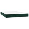 vidaXL &Kappa;&rho;&epsilon;&beta;ά&tau;&iota; Boxspring &mu;&epsilon; &Sigma;&tau;&rho;ώ&mu;&alpha; &Sigma;&kappa;&omicron;ύ&rho;&omicron; &Pi;&rho;ά&sigma;&iota;&nu;&omicron; 140x200&epsilon;&kappa;. &Beta;&epsilon;&lambda;&omicron;ύ&delta;&iota;&nu;&omicron;
