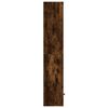 vidaXL Βιβλιοθήκη Καπνιστή Δρυς 31x24x127 εκ. από Επεξεργασμένο Ξύλο
