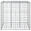 vidaXL &Alpha;&nu;&alpha;&sigma;&eta;&kappa;&omega;&mu;έ&nu;&omicron; &kappa;&rho;&epsilon;&beta;ά&tau;&iota; gabion &Alpha;&sigma;&eta;&mu;ί 60 x 60 x 55 &epsilon;&kappa;