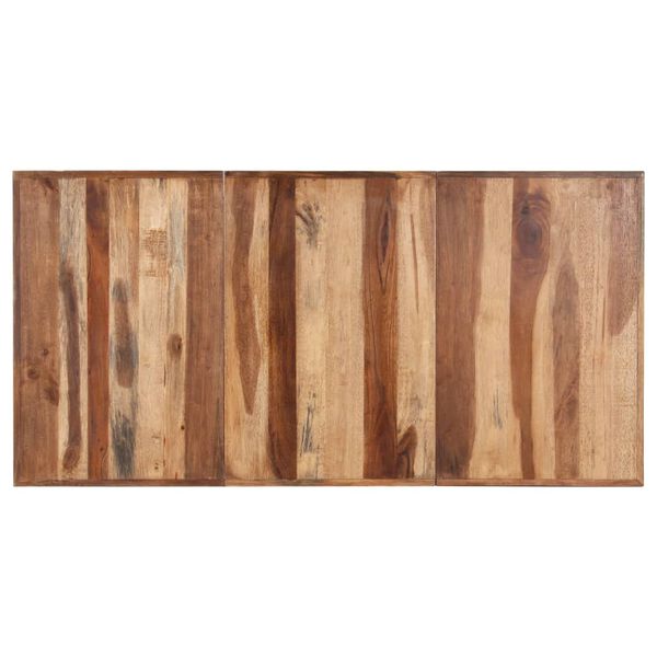 vidaXL Τραπεζαρία 180 x 90 x 75 εκ. Μασίφ Ξύλο & Μελί Φινίρισμα