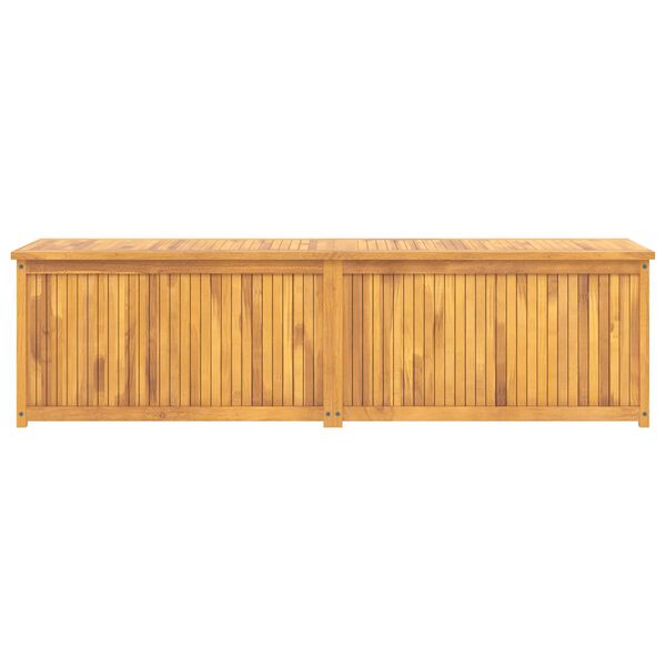 vidaXL Μπαούλο Κήπου 200 x 50 x 55 εκ. από Μασίφ Ξύλο Teak