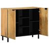 vidaXL Sideboard &kappa;&alpha;&phi;έ 90x33x75 cm &mu;&alpha;&sigma;ί&phi; &xi;ύ&lambda;&omicron; Mango