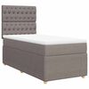 vidaXL &Kappa;&rho;&epsilon;&beta;ά&tau;&iota; Boxspring &mu;&epsilon; &Sigma;&tau;&rho;ώ&mu;&alpha; Taupe 80x200 &epsilon;&kappa;. &Upsilon;&phi;&alpha;&sigma;&mu;ά&tau;&iota;&nu;&omicron;