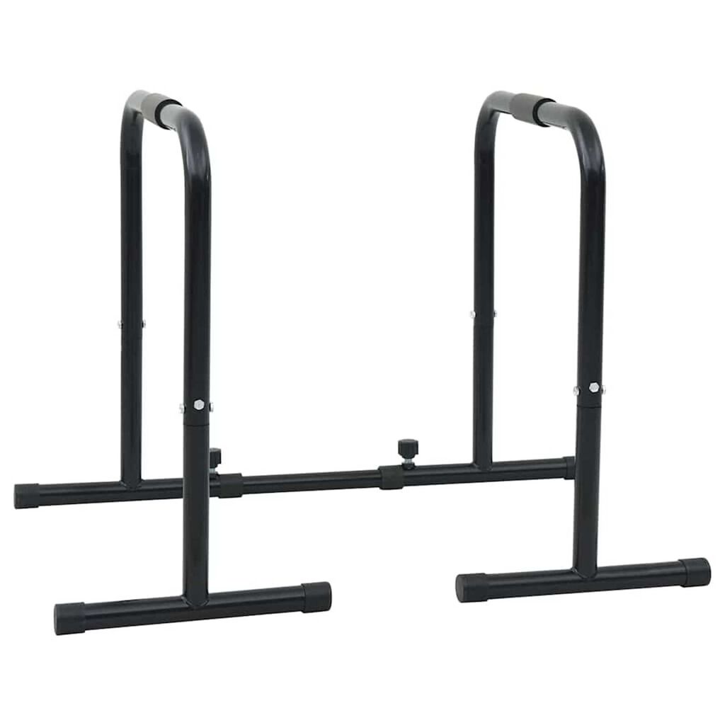 vidaXL Μπάρα Βυθίσεων Μαύρο 116 x 66 x 74.5 εκ
