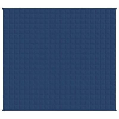 vidaXL Κουβέρτα Βαρύτητας Μπλε 220 x 235 εκ. 11 κ. Υφασμάτινη