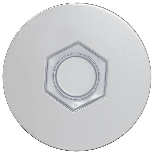 vidaXL &Beta;ί&delta;&epsilon;&sigmaf; &Epsilon;&pi;&iota;&beta;&epsilon;&beta;&alpha;ί&omega;&sigma;&eta;&sigmaf; 2 pcs &Alpha;&sigma;&eta;&mu;ί &Oslash;7 x 50 &chi;&iota;&lambda; &Mu;έ&tau;&alpha;&lambda;&lambda;&omicron;