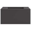 vidaXL &Phi;&omega;&tau;&iota;ά &Mu;&pi;&omicron;&lambda; &Mu;&alpha;ύ&rho;&omicron; 60 x 60 x 30 cm &Alpha;&tau;&sigma;ά&lambda;&iota; &Sigma;&kappa;&lambda;&eta;&rho;&upsilon;&theta;έ&nu; &sigma;&tau;&omicron;&nu; &Alpha;έ&rho;&alpha;