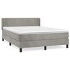 vidaXL &Kappa;&rho;&epsilon;&beta;ά&tau;&iota; Boxspring &mu;&epsilon; &Sigma;&tau;&rho;ώ&mu;&alpha; &Alpha;&nu;&omicron;&iota;&chi;&tau;ό &Gamma;&kappa;&rho;&iota; 140x200 &epsilon;&kappa;. &Beta;&epsilon;&lambda;&omicron;ύ&delta;&iota;&nu;&omicron;