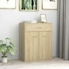vidaXL Ντουλάπι Sonoma Δρυς 60 x 30 x 75 εκ. από Επεξ. Ξύλο