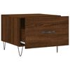 vidaXL Τραπεζάκια Σαλονιού 2 τεμ Brown Oak 50x50x40 εκ Επεξ. Ξύλο