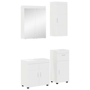 vidaXL &Sigma;&epsilon;&tau; &Epsilon;&pi;ί&pi;&lambda;&omega;&nu; &Mu;&pi;ά&nu;&iota;&omicron;&upsilon; TULUM 4 pcs &Lambda;&epsilon;&upsilon;&kappa;ό 60 x 34 x 63 &epsilon;&kappa;
