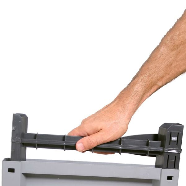 vidaXL Πλαστικό Ντουλάπι 68 x 39 x 92 εκ.