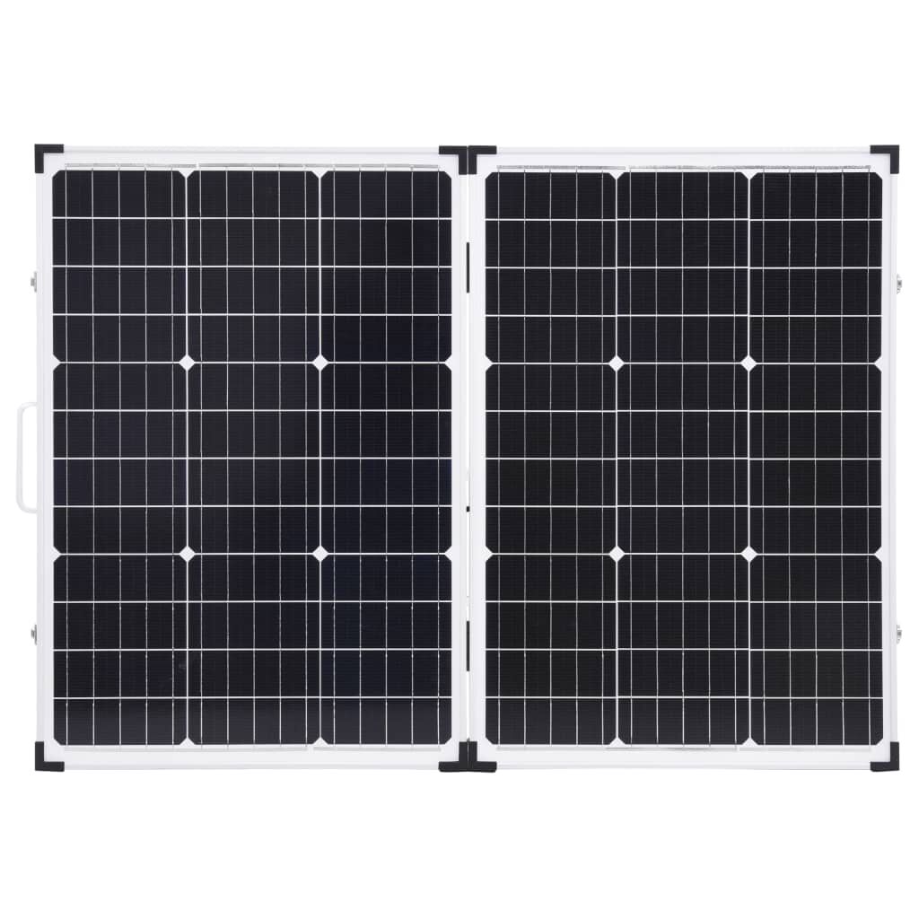 vidaXL Ηλιακή Βαλίτσα με Φωτοβολταϊκά Πάνελ 120 W 12 V