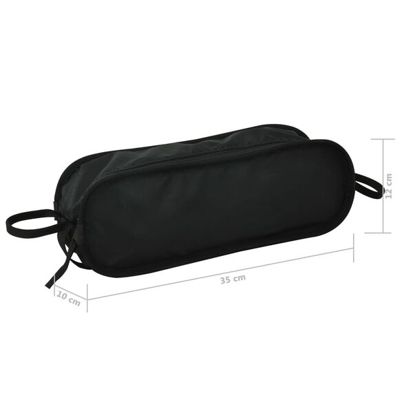 vidaXL Καρέκλες Κάμπινγκ 2 τεμ 54x50x65εκ Αλουμίνιο & Τσάντα Μεταφοράς