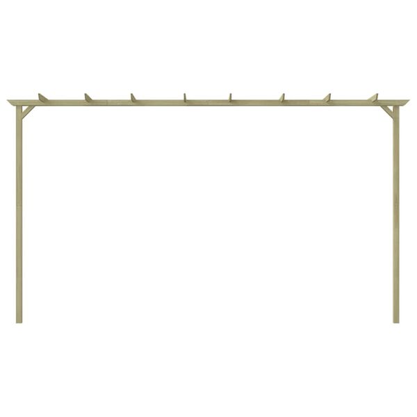vidaXL Πέργκολα Κήπου 360 x 200 x 60 εκ. από Εμποτισμένο Ξύλο Πεύκου