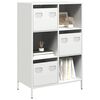 vidaXL Ντουλάπα Λευκό 68x39x103,5 εκ. από Χάλυβα