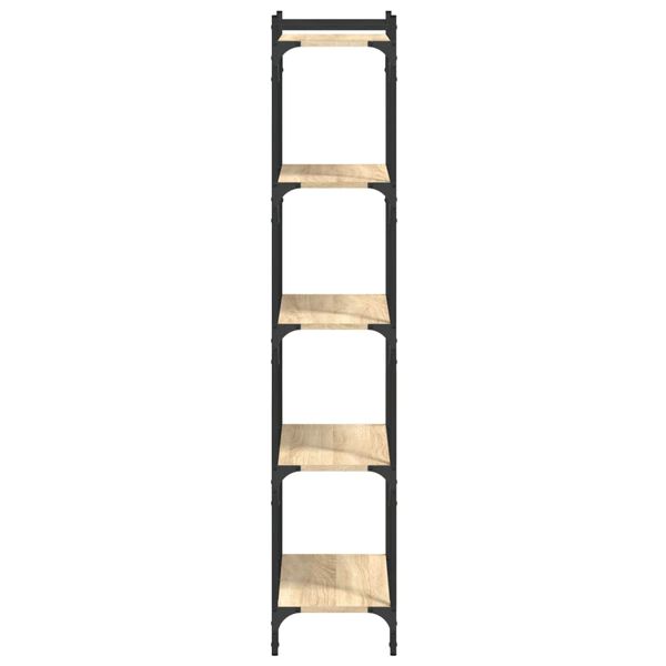 vidaXL Βιβλιοθήκη 5 Επιπέδων Sonoma Δρυς 60x30x154 εκ. Επεξεργ. Ξύλο