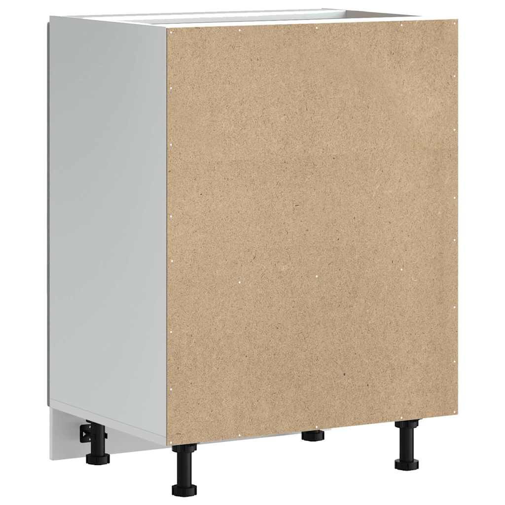 vidaXL Ντουλάπι βάσης νεροχύτη Kalmar Γκρι Sonoma 60x46x81,5 εκ.