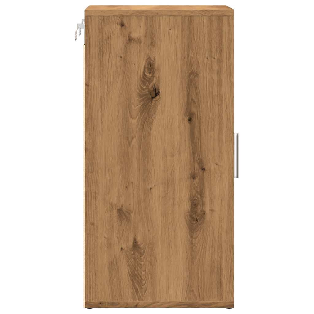 vidaXL Ντουλάπια παπουτσιών 2 τεμ Artisan Oak 32x35x70 cm