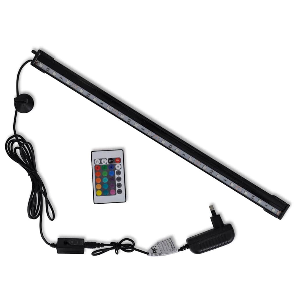 Λάμπα/Μπάρα Ενυδρείου LED RGB 48 εκ. με Φυσαλίδες
