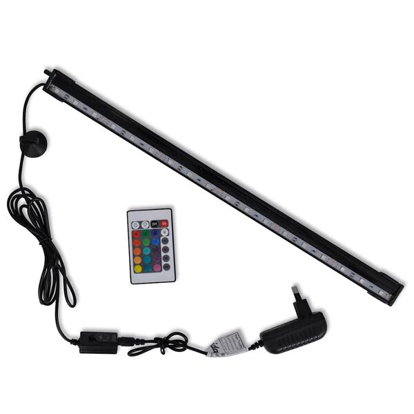 Λάμπα/Μπάρα Ενυδρείου LED RGB 48 εκ. με Φυσαλίδες